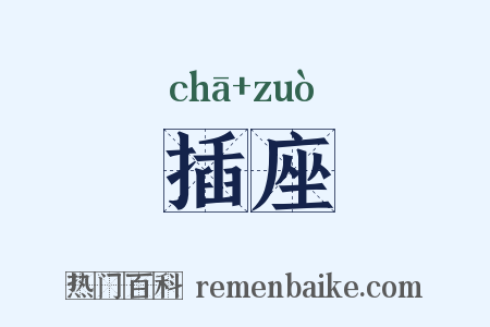插座是什么意思的图片